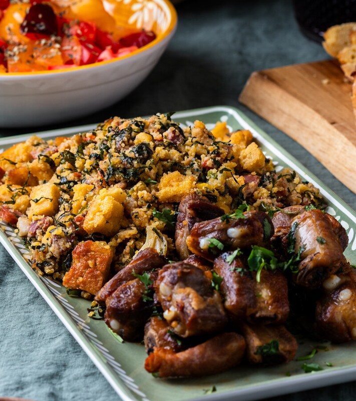 Migas com Enchidos