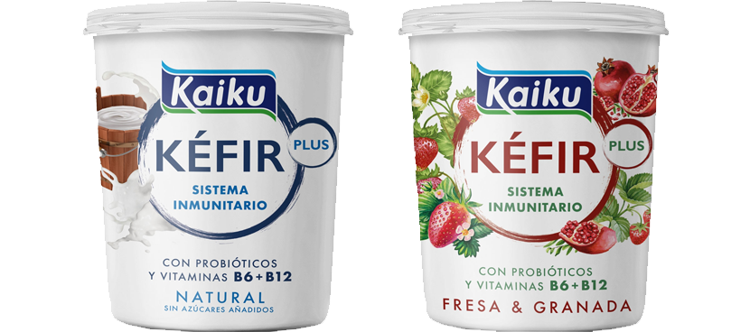 KAIKU Kéfir y postres sin lactosa distintas variedades