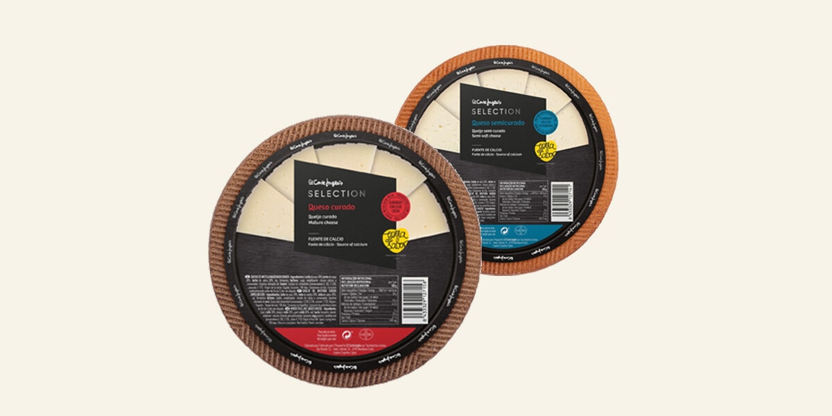 QUESO CURADO O SEMI CURADO AL CORTE EL CORTE INGLES SELECTION