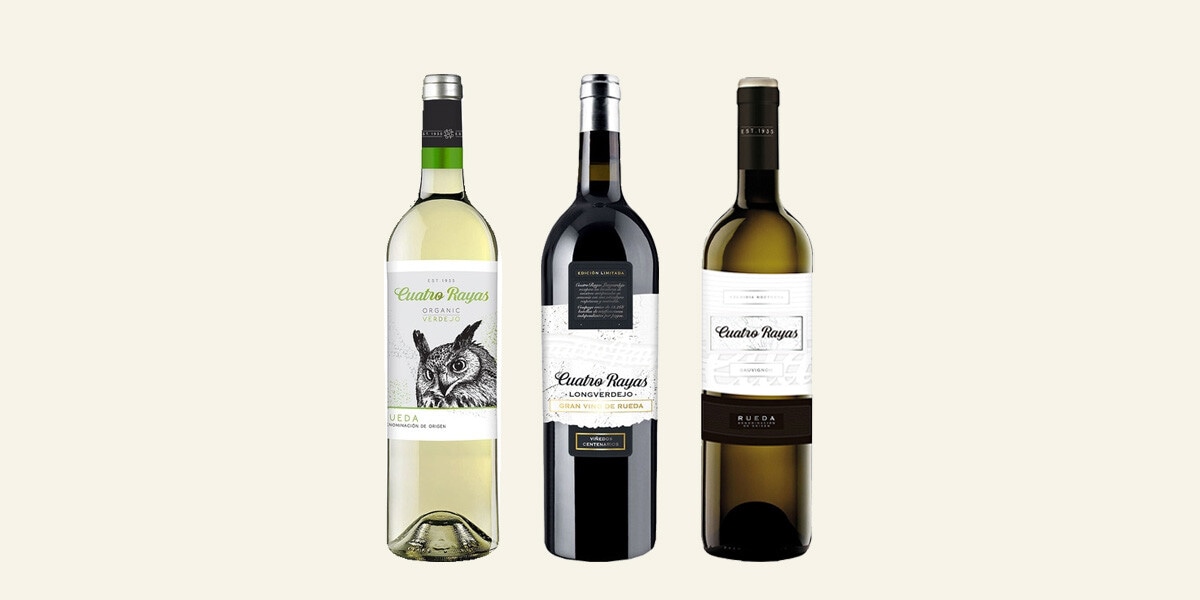 SELECCIÓN DE VINOS  CUATRO RAYAS