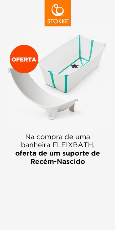 Na compra de uma banheira FLEIXBATH, oferta de um suporte de Recém-Nascido
