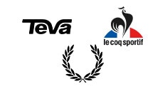 LeCoqSportifFredPerryTeva logotipo