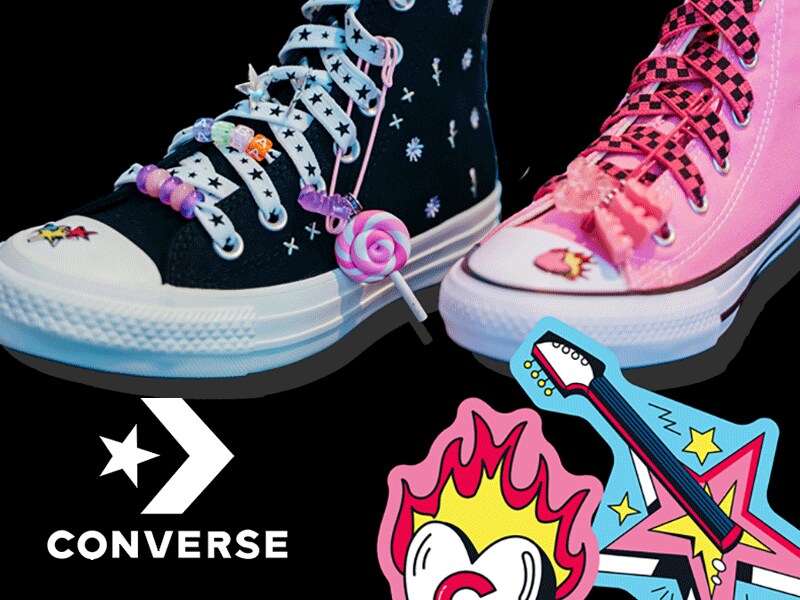 Personalização Sapatilhas Converse
