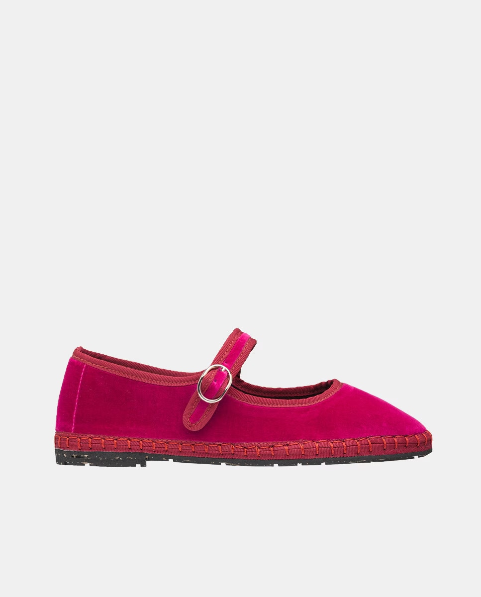 Imagem 0 de Sapatos de Presilha Pip em Veludo