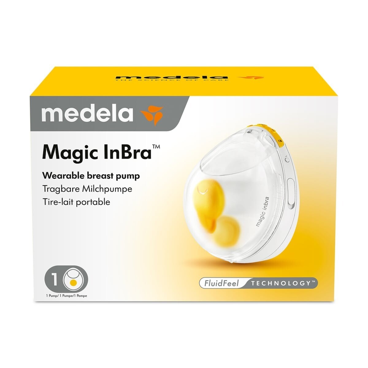 Imagem 0 de Bomba Tira-Leite Elétrica sem Cabos Magic In Bra Simples