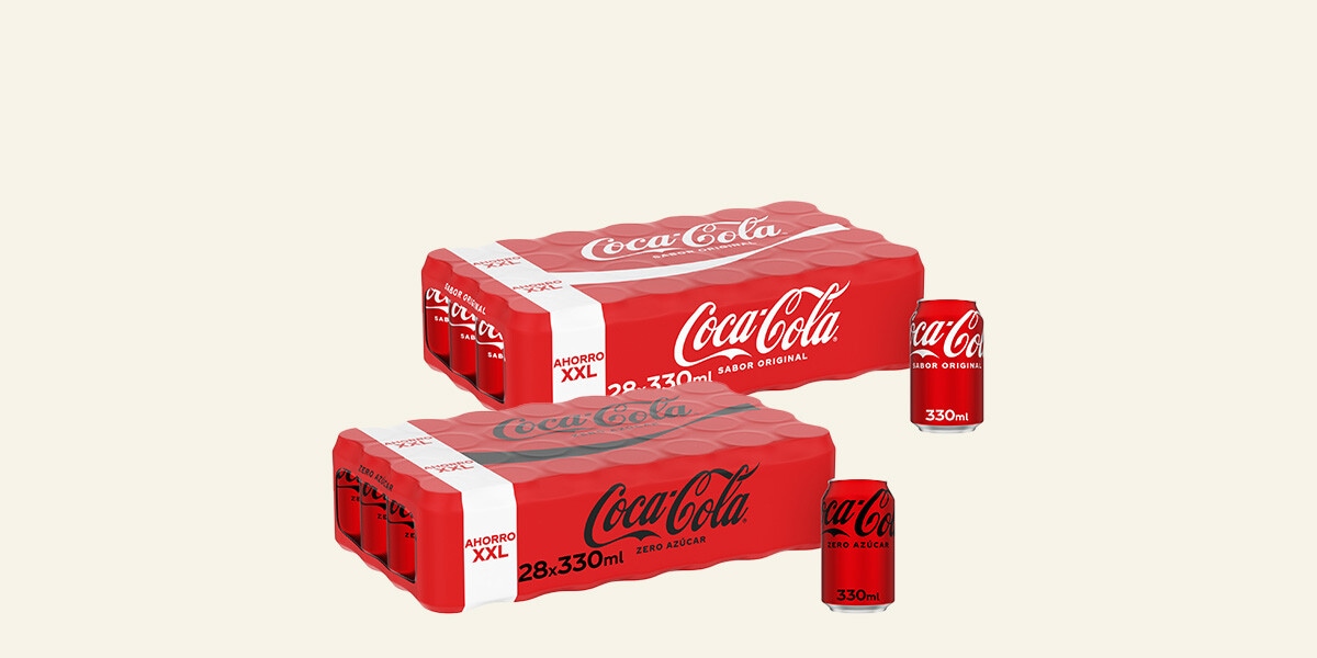 REFRESCO DE COLA PACK 28 X 33 CL COCA COLA PACK 28