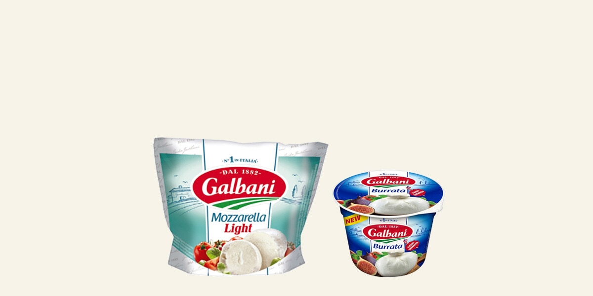 QUESO DISTINTAS VARIEDADES GALBANI