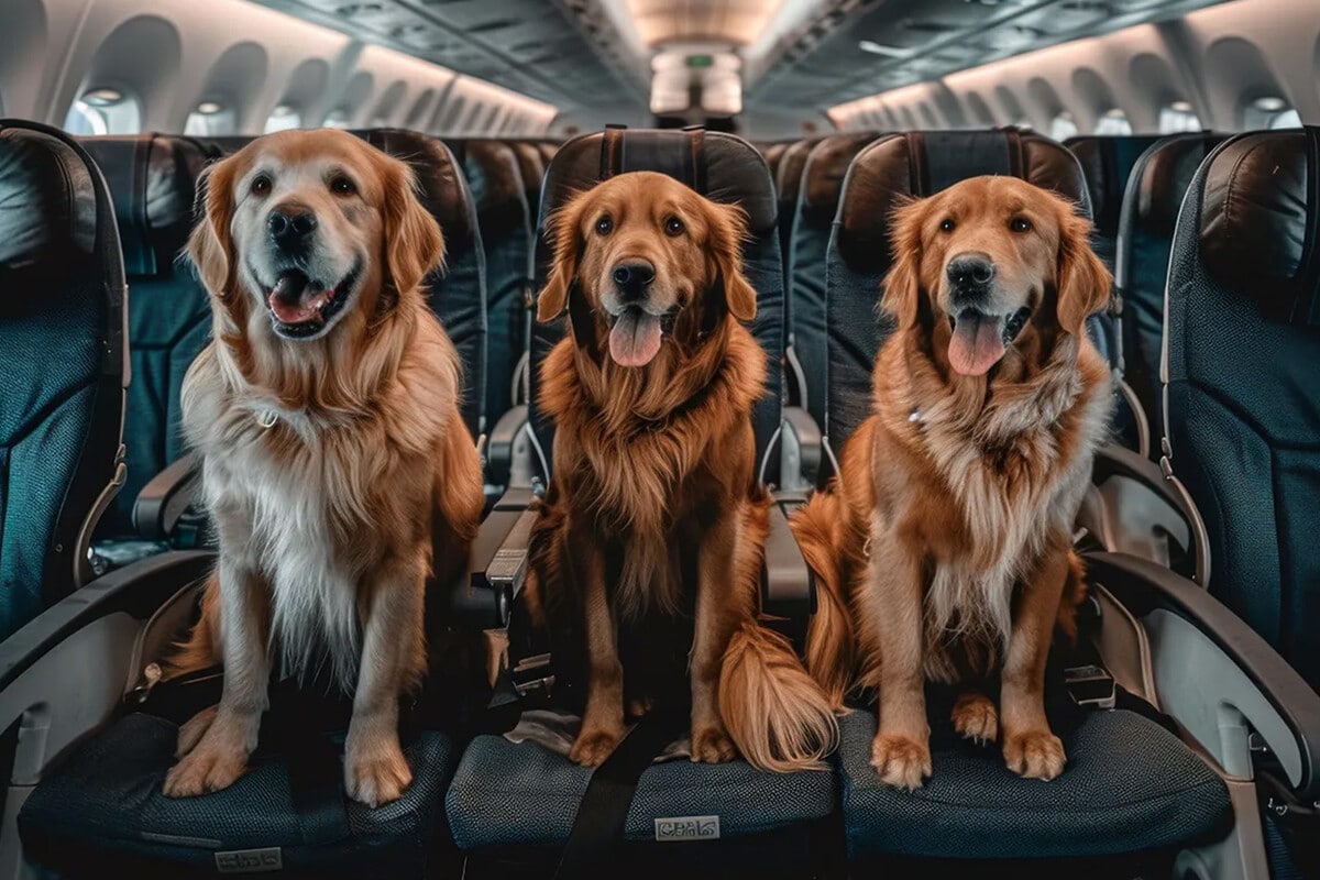 Aerolíneas que permiten perros en cabina