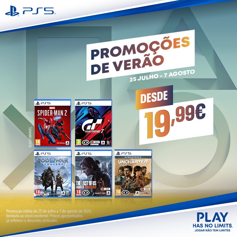 Gaming - Promoções de Verão