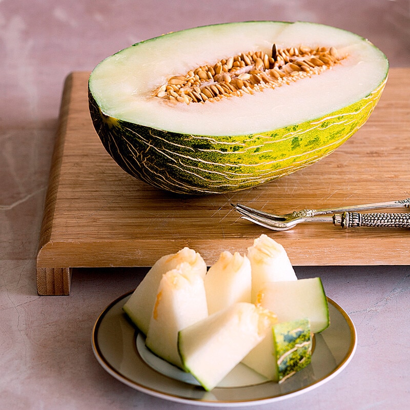 Melón de Autor piel de sapo, pieza 3,5 kg peso aproximado - 1,49€/kg