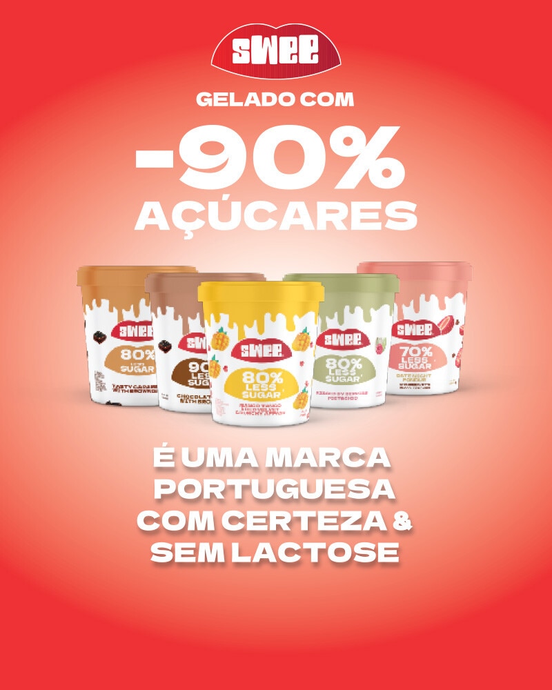 PUB Swee - Gelado com -90% açúcares