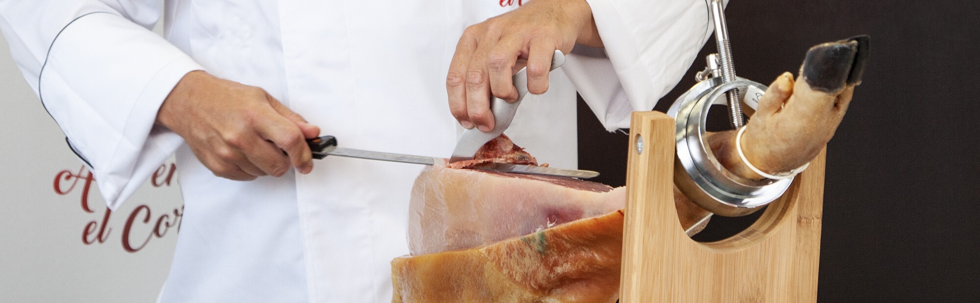 Corte de jamón 3 Claveles