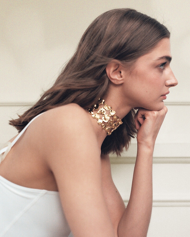 Chokers en dorado
