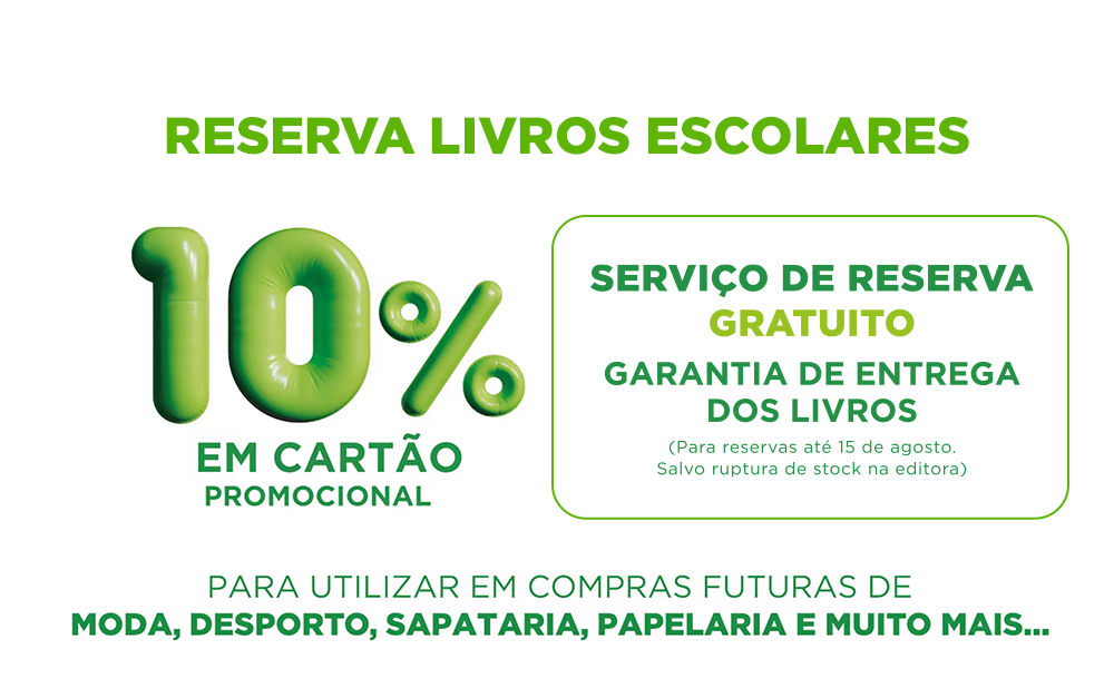 Regresso às Aulas - 10% em cartão na reserva dos livros escolares