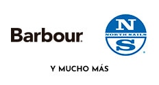 BarbourNorthSailsYMas logotipo