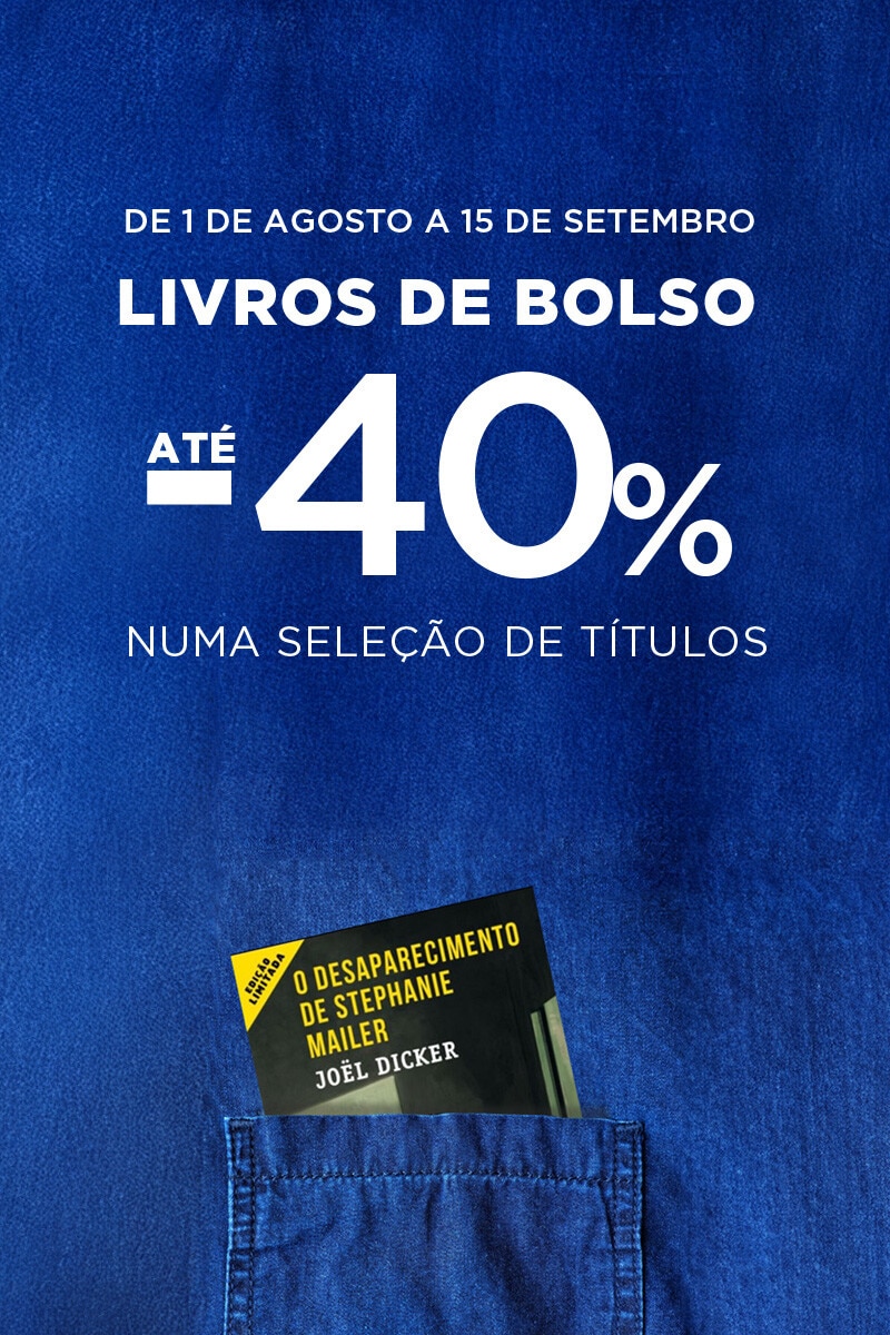 Livros para Levar Debaixo do Braço | Até -40%