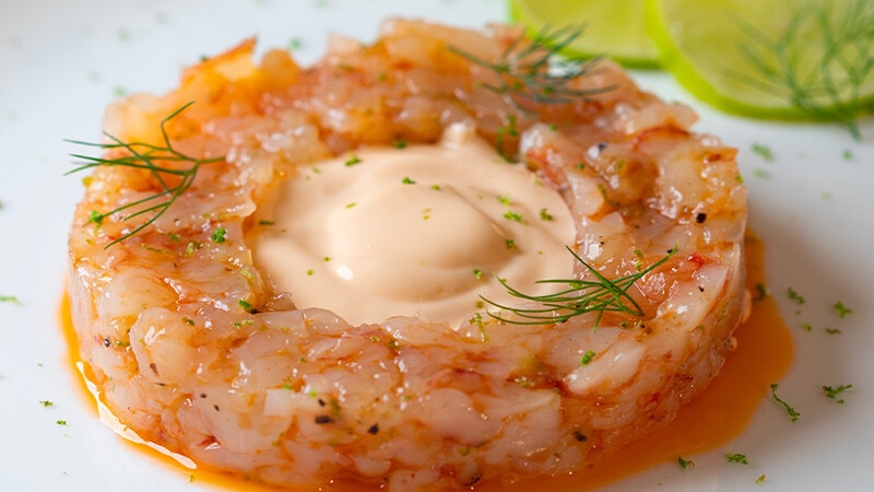 Tártaro de Gambas