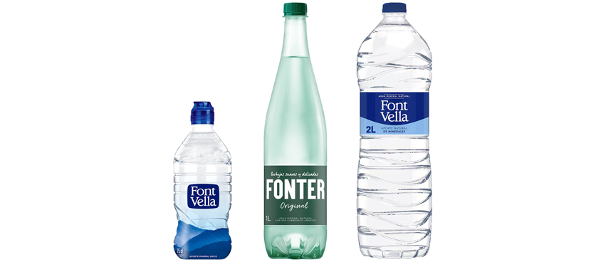 FONT VELLA - FONTER selección de agua con o sin gas