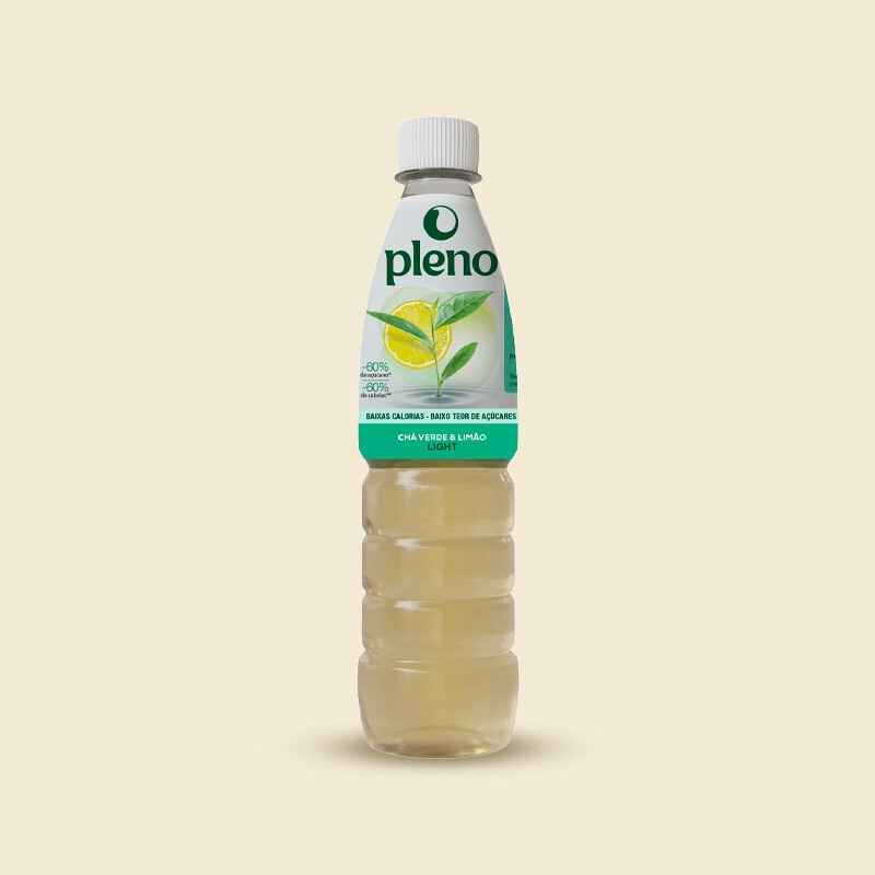 Exclusivo online, oferta Pleno tisana de chá verde e limão light 330 ml em compras superiores a 50€ de 1 a 7 de agosto