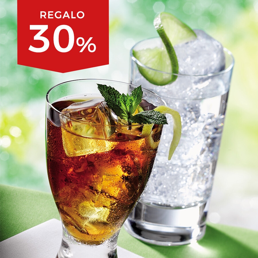 Bebidas refrescantes | 30% de regalo