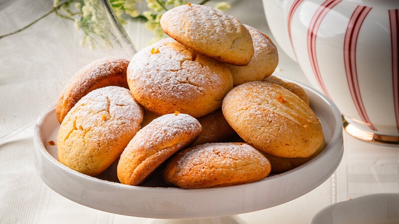 Biscoitos de Flor de Laranjeira