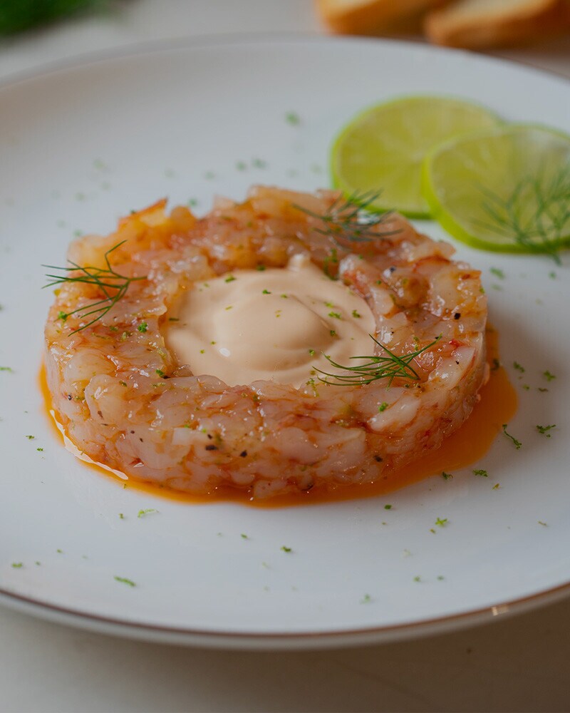 Tártaro de Gambas