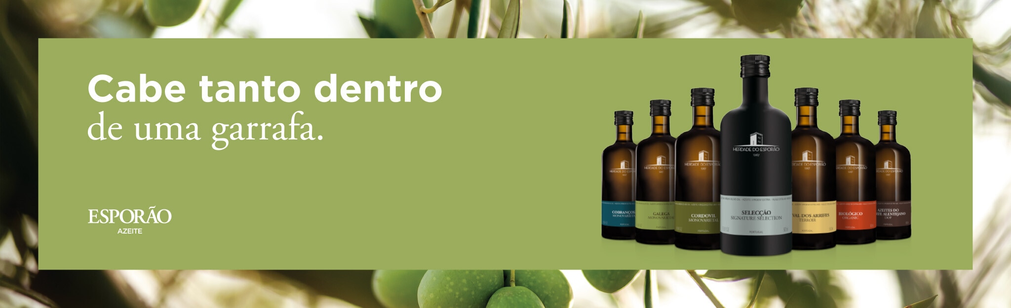 PUB Esporão - Cabe tanto dentro de uma garrafa.