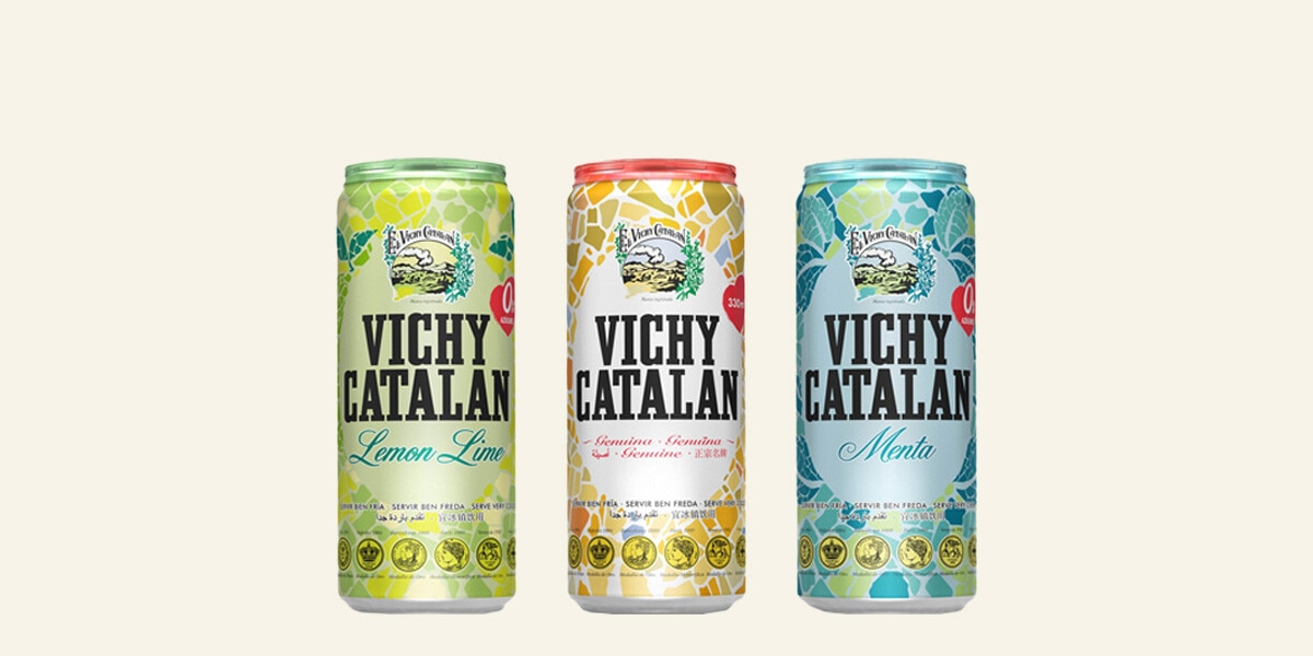 AGUA MINERAL CON GAS VICHY CATALÁN