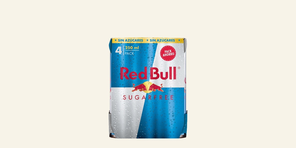 BEBIDA ENERGÉTICA 4X25 CL RED BULL