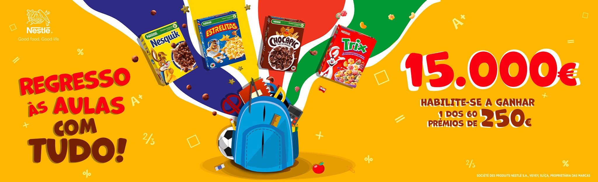 PUB Nestlé - Regresso às aulas com tudo|