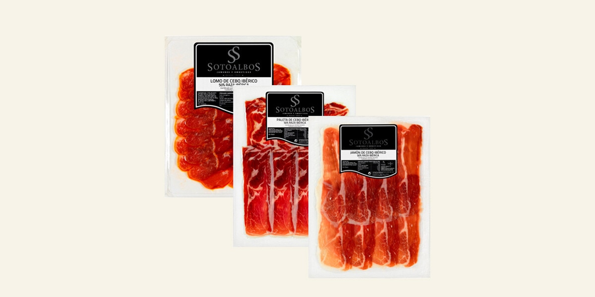 LONCHEADOS DE CEBO IBÉRICO 50% RAZA IBÉRICA SOTOALBOS