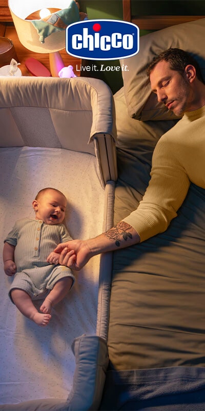 Descubras os berços co-sleeping Chicco