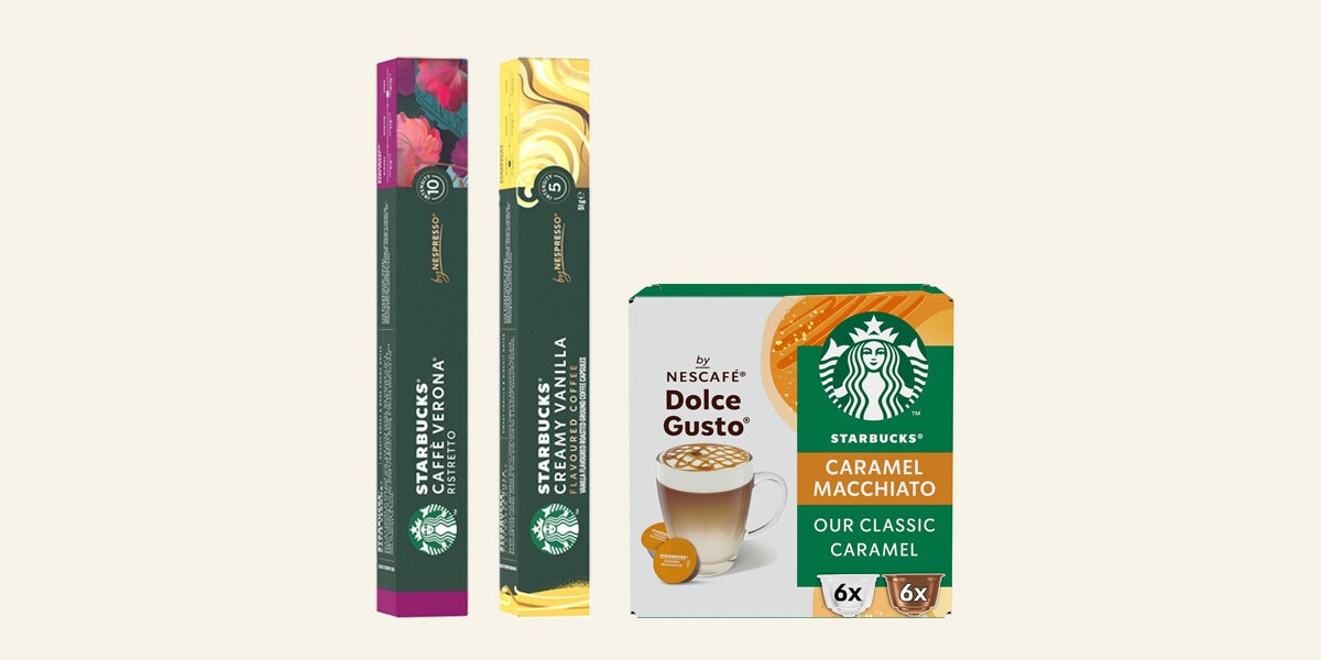 CÁPSULAS DE CAFÉ STARBUCKS