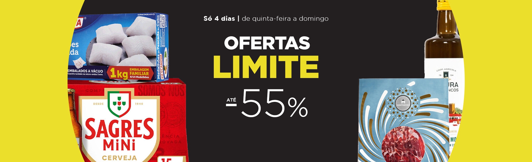 Ofertas Limite até -55% - 28 a 31 de agosto