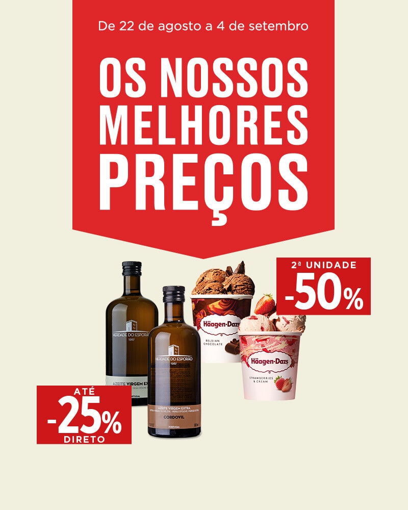 Os Essenciais da Limpeza e Higiene até -50% em + 100 produtos - 22 de agosto a 4 de setembro