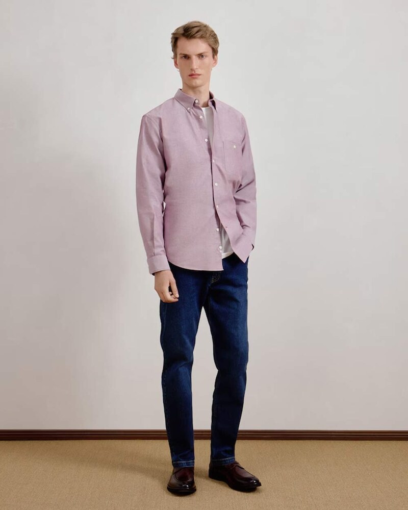 Camisa Oxford