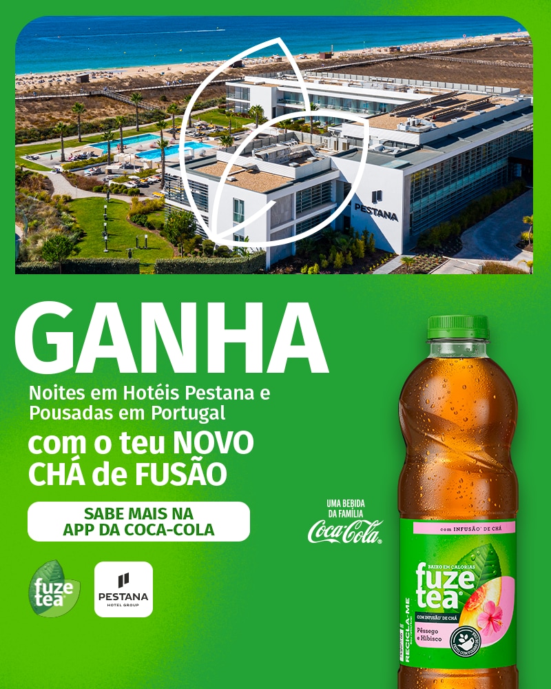 PUB Fuzea Tea - Ganha noites em Hóteis Pestana e Pousadas em Portugal