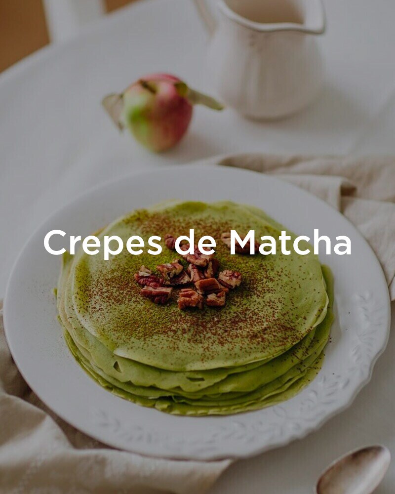 Crepes de Matcha