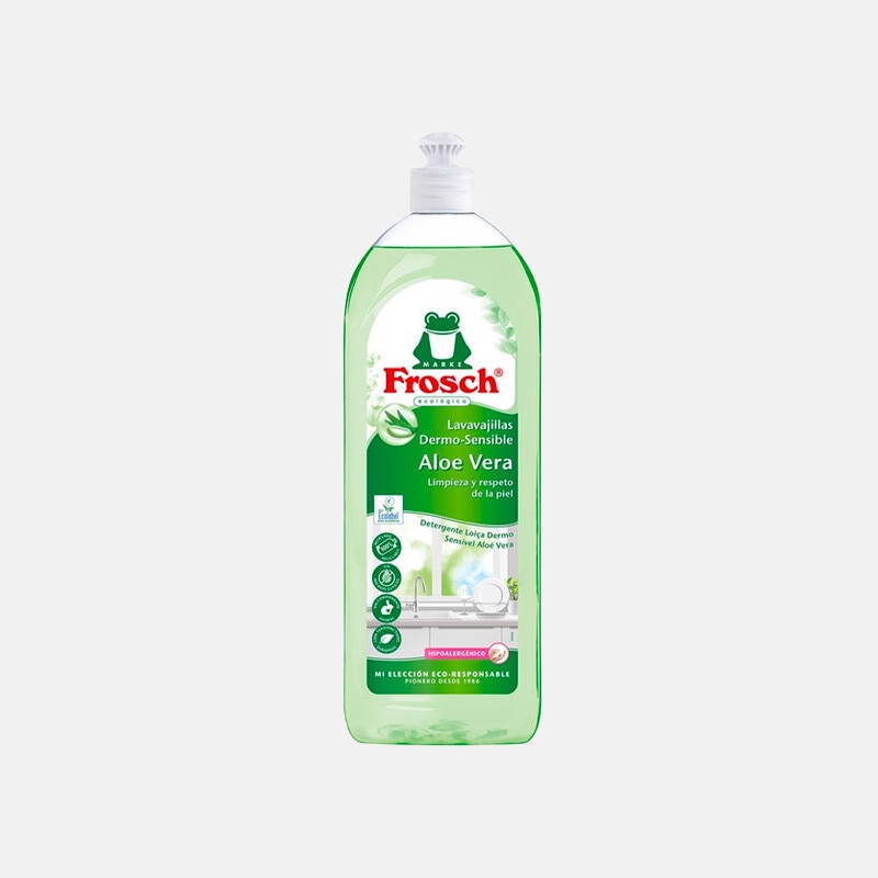 Exclusivo Online, oferta Frosch Detergente Manual Loiça Aloe Vera 750 ml na compra de 2 unidades da marca, assinaladas - 22de agosto a 4 de setembro