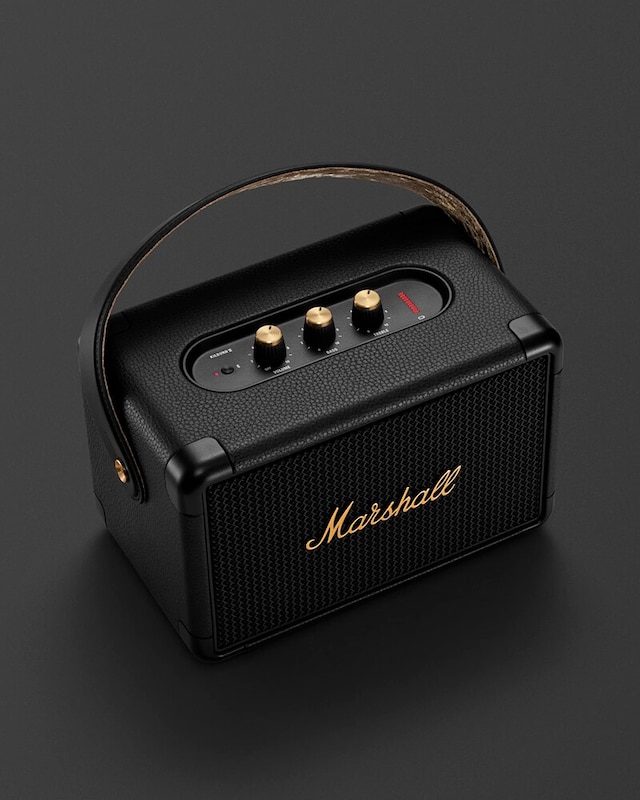 Altavoz portátil Marshall Kilburn II Negro y Bronce