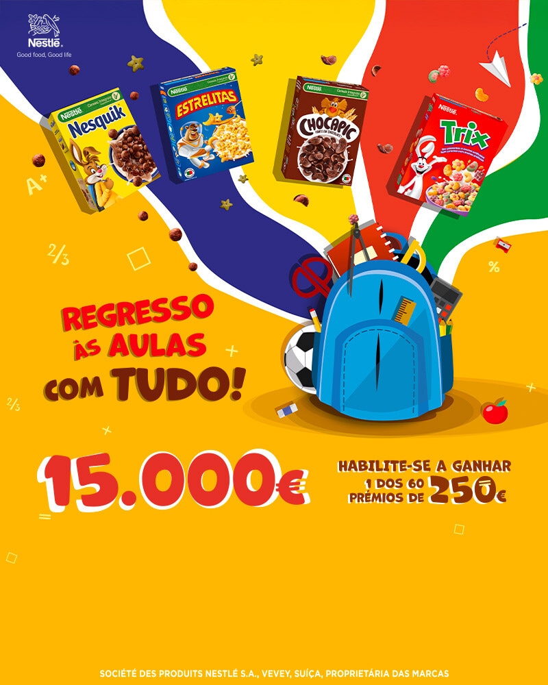 PUB Nestlé - Regresso às aulas com tudo|