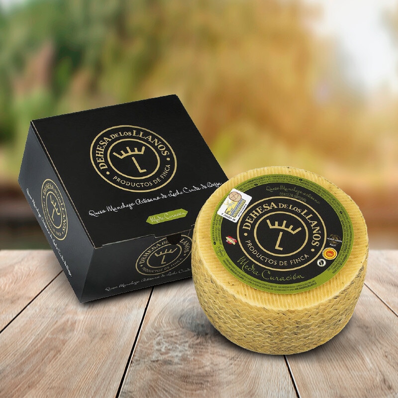Queso manchego D.O semicurado Dehesa de los Llanos