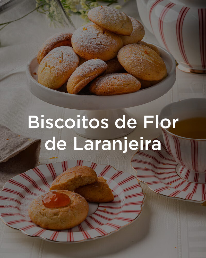 Biscoitos de Flor de Laranjeira