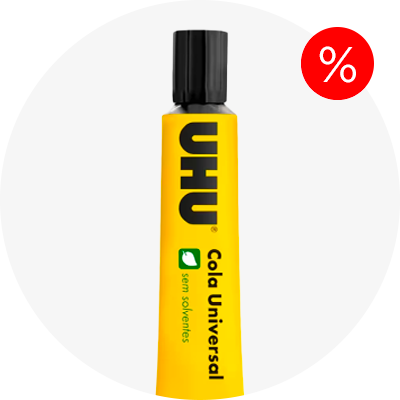 UHU - 10% em talão