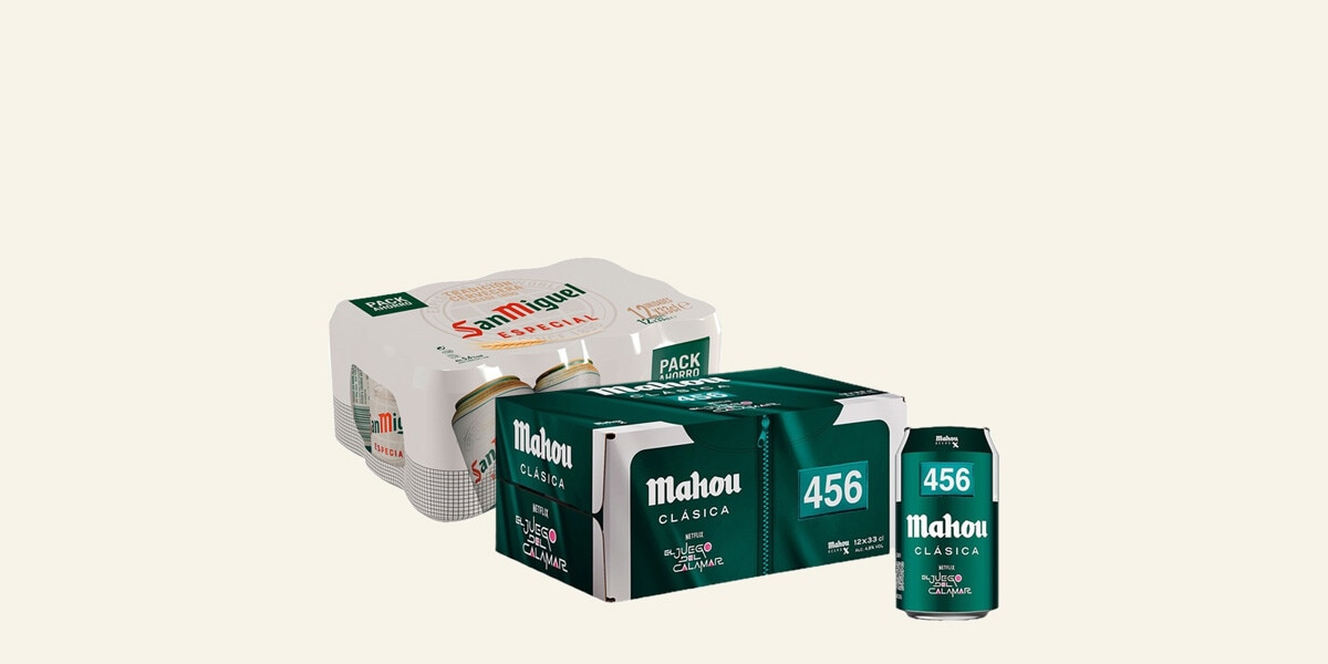 SELECCIÓN CERVEZAS PACK 12X33CL VARIAS