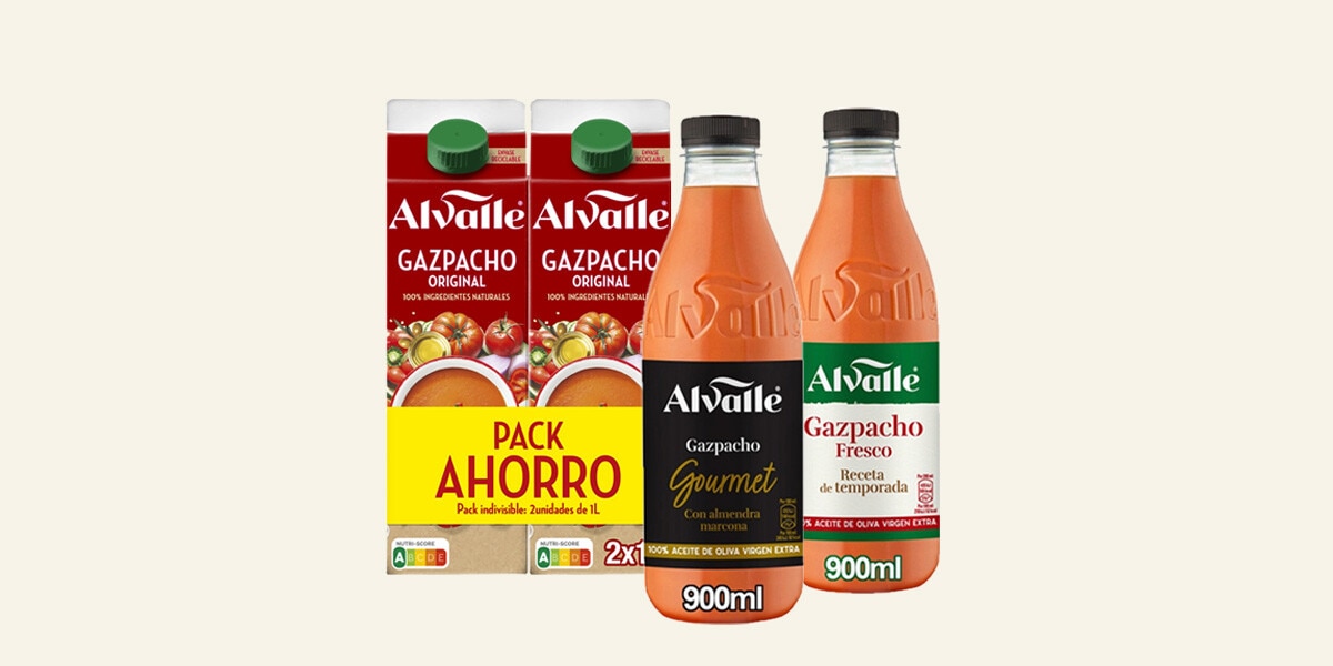 GAZPACHOS Y SALMOREJOS ALVALLE