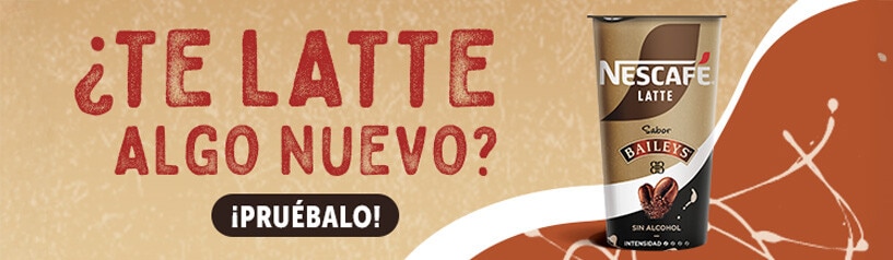 HOY DE REGALO Nescafé Baileys Por la compra mínima de 5€ en café refrigerado, de regalo un café Nescafé Baileys. Exclusivo online.