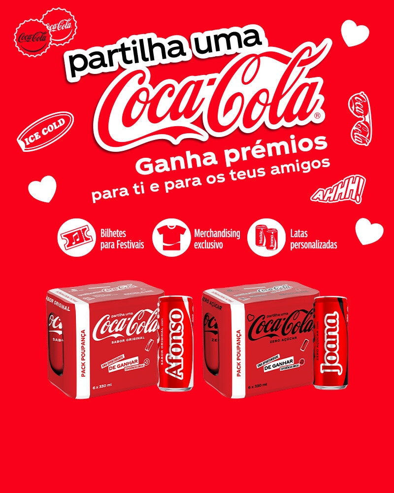 PUB Coca-Cola - Partilha uma coca-cola