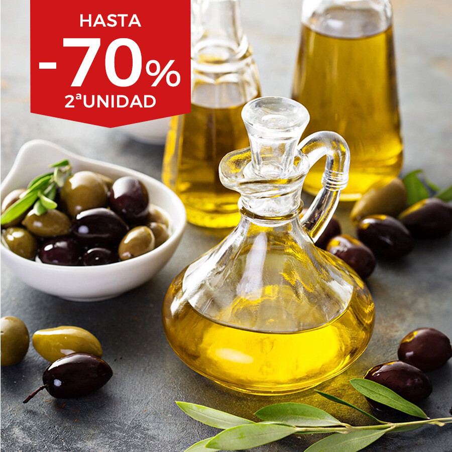 Hasta -70% 2ª unidad   En aceites