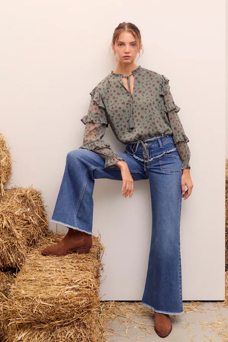 Bohemian West Green Coast Mulher